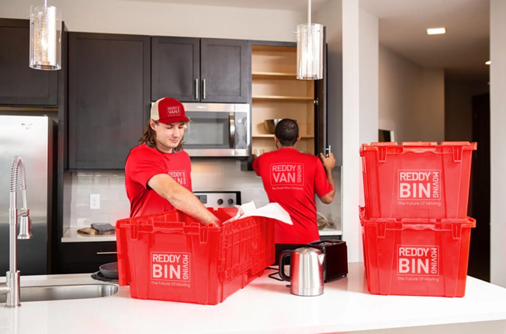 Moving boxes Tampa team by Reddy Van Moving in Florida